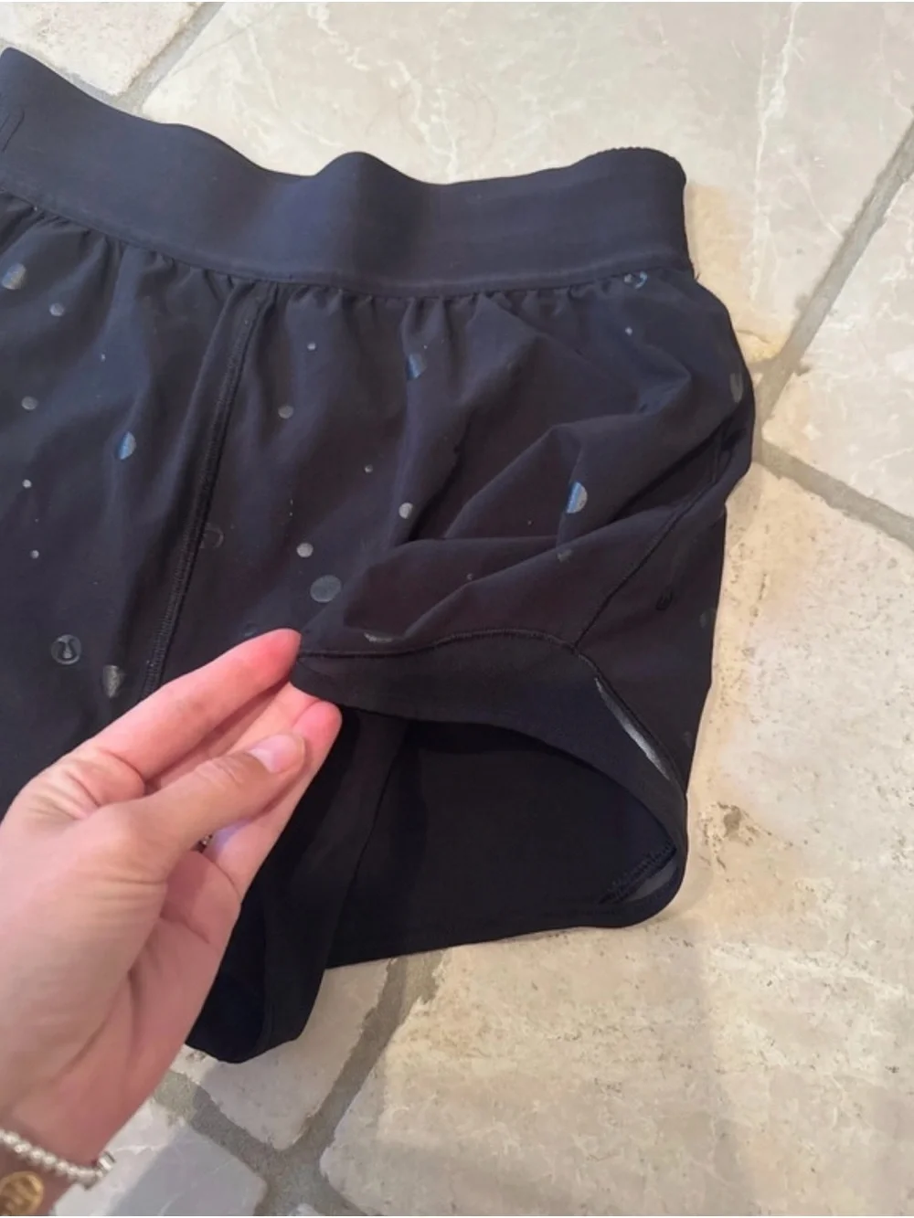 lululemon athletica Black Performance Shorts